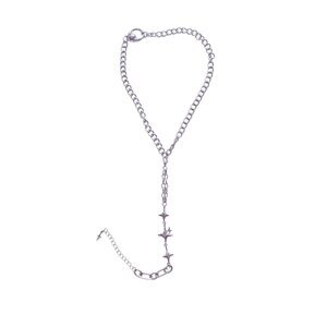 Gothic style rosary choker necklace
